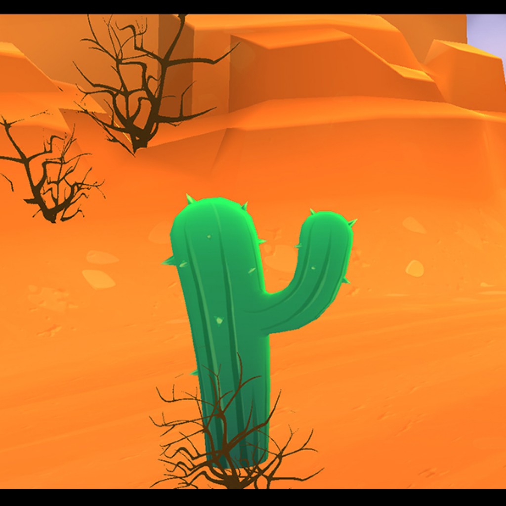 Toon Cactus Painted Layers Example preview image 2